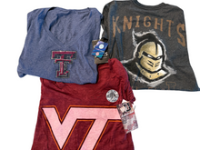 Load image into Gallery viewer, 100 Piece College NCAA Sports Shirt lot BRAND NEW