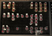 Load image into Gallery viewer, 2,100 piece Jewelry Lot (many rings) Military, Wedding, Marines, Navy