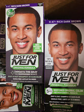 Load image into Gallery viewer, Lot of 66 Just For Men Shampoo In #H-47 Haircolor Rich Dark Brown