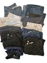 Load image into Gallery viewer, Lot of 10 Piece Women’s Plus Size Pants, Jeans, Skirts Mixed Styles Sizes