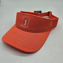 Load image into Gallery viewer, Lot of 48 Orange PGA golf visors BRAND NEW