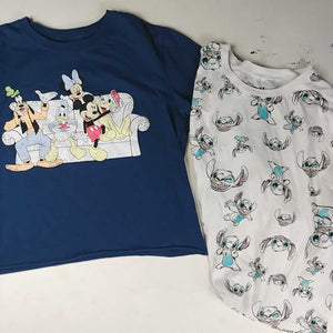 13 Disney T-shirts Mixed sizes used