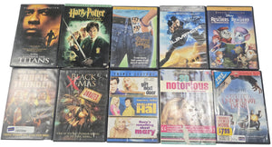 100 Used DVDs Assorted Genre Untested, Unsorted