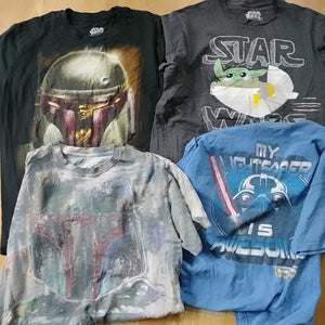 Lot of 30 Graphic T-Shirts, Marvel, AC/DC, Star Wars & More
