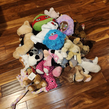 Load image into Gallery viewer, Mixed Plush Lot Bulk Stuffed Animal Lovey Toy Reseller Various Lot 8 30+ Pieces