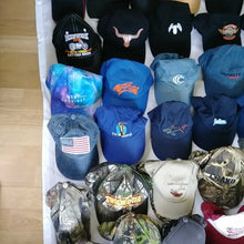 Load image into Gallery viewer, 70 Baseball and Trucker Hats (Golf, NRS, Vacation, Sports Misc)
