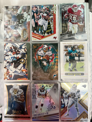 50,000 Mixed Sports Cards: NFL, NBA, MLB, NHL (rookies,  Draft Picks, Panini, Prizms, Holos)