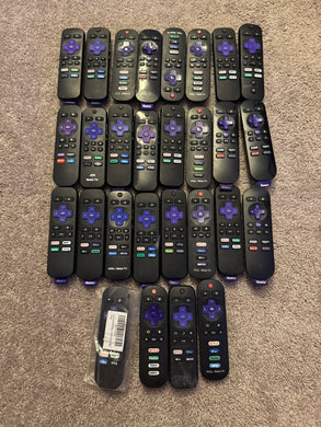 Lot of 28 Roku Remotes 