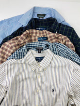 Load image into Gallery viewer, Lot of 25 Mens Dress Shirts (Polo, Ike Behar Boss &amp; More)