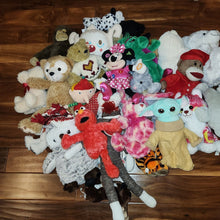 Load image into Gallery viewer, Mixed Plush Lot Bulk Stuffed Animal Lovey Toy Reseller Various Lot 6 30+ Pieces