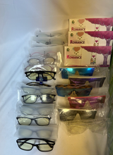 Load image into Gallery viewer, Lot of 40 Transparent driving glasses (light reflecting)