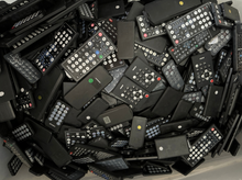 Load image into Gallery viewer, Lot of 100 Mixed Mini Remote controls (as is UNtested) Jensen, Allegra, Dual and more