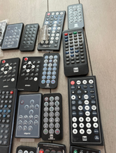 Load image into Gallery viewer, Lot of 100 Mixed Mini Remote controls (as is UNtested) Jensen, Allegra, Dual and more