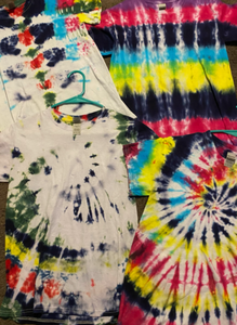 Wholesale Lot 20 real tie dye shirts WSL_B04