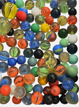 Load image into Gallery viewer, Lot of 1,050 Vintage Glass Marbles