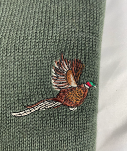 24 Beretta Brand Sweaters With Embroidered Pheasant