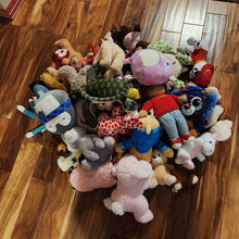 Load image into Gallery viewer, Mixed Plush Lot Bulk Stuffed Animal Lovey Toy Reseller Various Lot 2 30+ Pieces