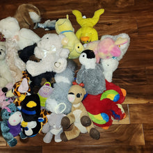 Load image into Gallery viewer, Mixed Plush Lot Bulk Stuffed Animal Lovey Toy Reseller Various Lot 5 30+ Pieces