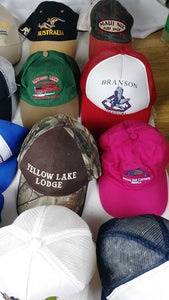 23 Destination/Vacation Baseball Hats, Jager, Yellowstone & more.