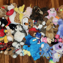 Load image into Gallery viewer, Mixed Plush Lot Bulk Stuffed Animal Lovey Toy Reseller Various Lot 4 30+ Pieces