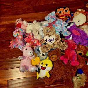 Mixed Plush Lot Bulk Stuffed Animal Lovey Toy Reseller Various Lot 7 30+ Pieces