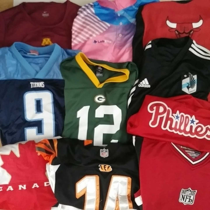 10 Sports Jerseys NFL NBA MLB