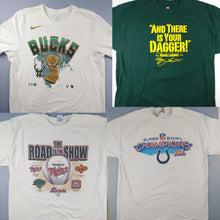 Load image into Gallery viewer, 18 Sports Shirts, NFL MLB NHL NBA. Manifest (lot #9)